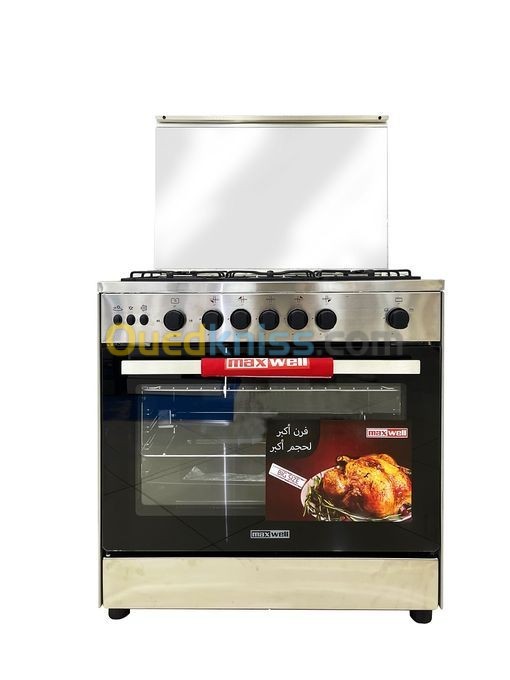 cuisiniere maxwell 60*90/5feux/wook full thermocouple ventile