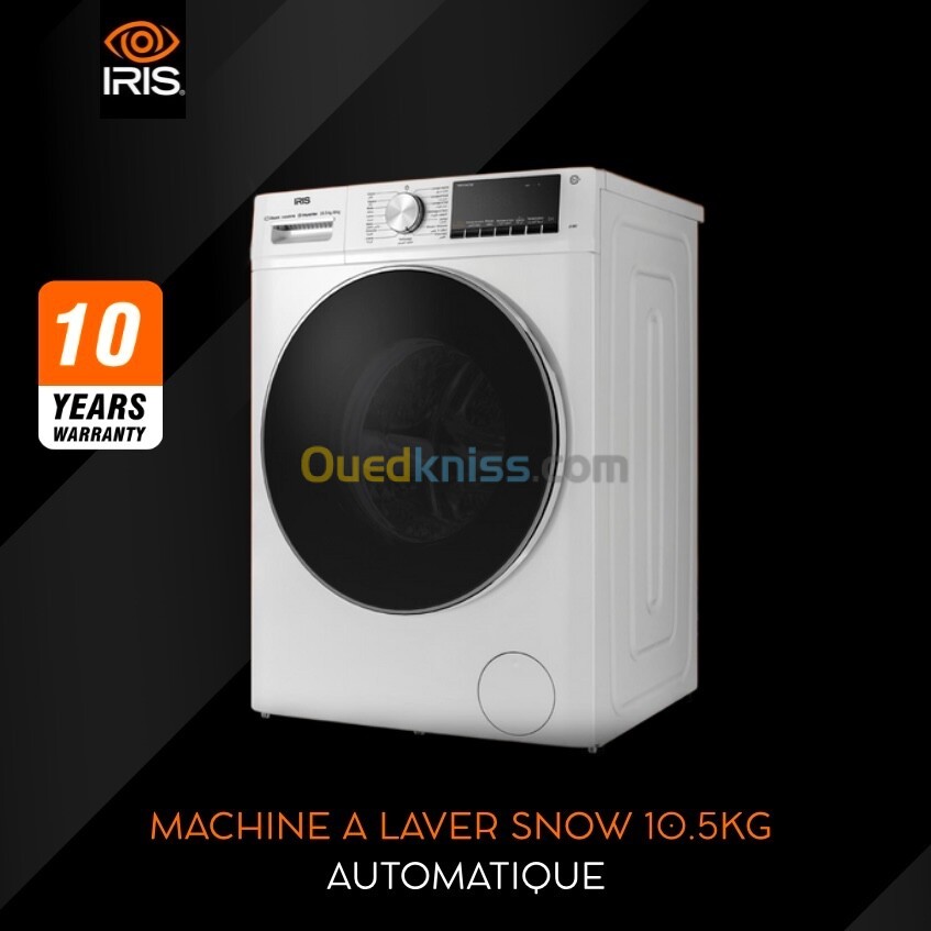 MACHINE A LAVER  10.5 WHITE