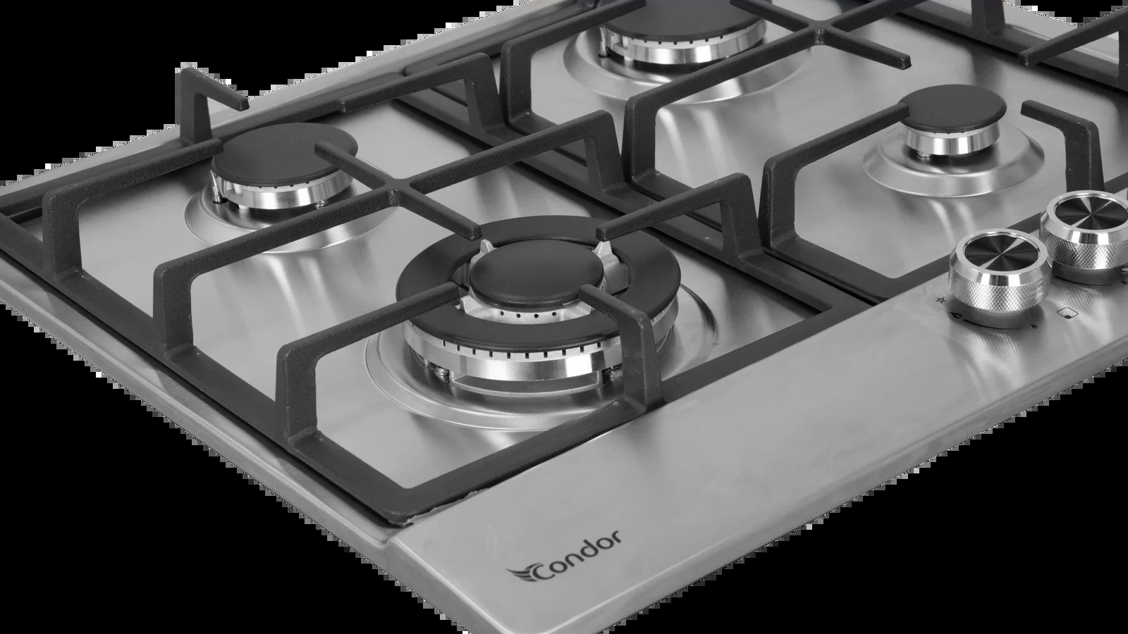 TABLE DE CUISSON CONDOR 4FX TERRA INOX