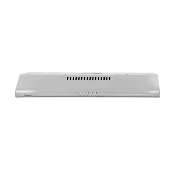 HOTTE CASQUETE TACT CONDOR 60 CM /250M3/H/INOX