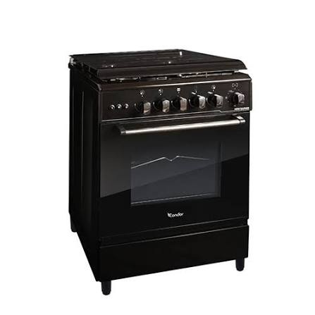 CUISINIERE CONDOR NEW SAPHIR 66 4FX /FULL BLACK