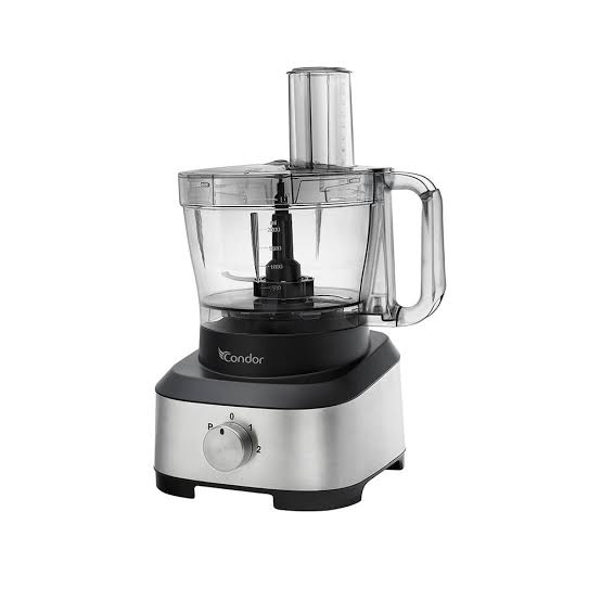 Robot de cuisine CONDOR VERSA M fonction – 1000 W (12 fonctions) Inox_Noir