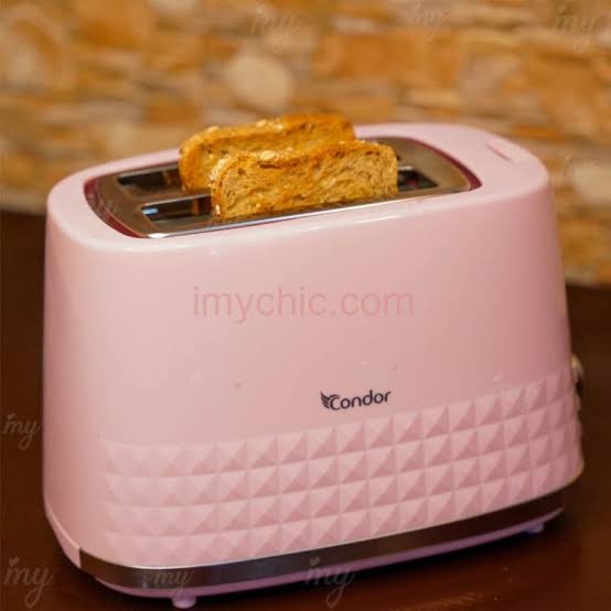 GRILLE-PAIN CONDOR 850W / ROSE CLAIR