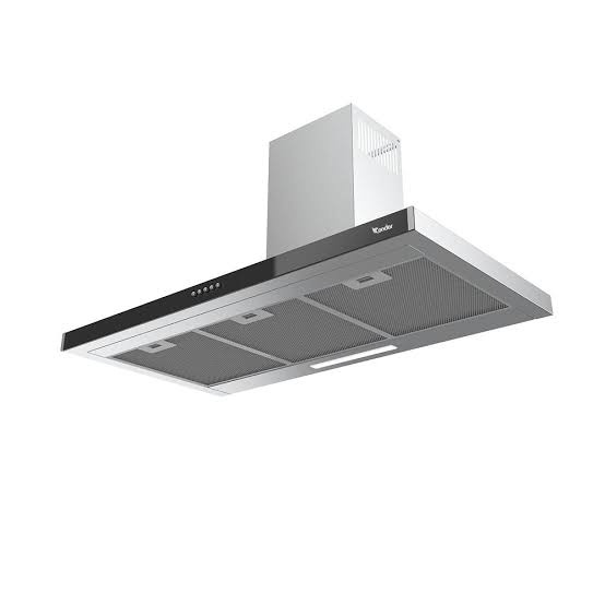 HOTTE CONDOR SAPHIR DOUBLE CHEMINIEE 90Cm INOX
