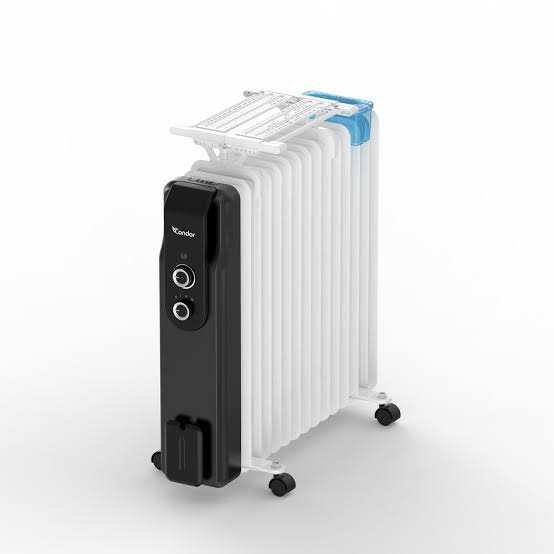 RADIATEUR A BAIN D'HUILE CONDOR 11 ELEM 2500W