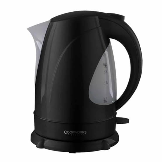 BOUILLOIRE CONDOR 1,7L  NOIR-INOX