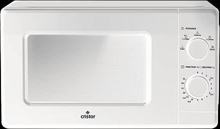 MICRO-ONDE CRISTOR 20LT 700W / BLANC