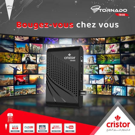 RECEPTEUR SAT FHD CRISTOR TORNADO
