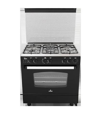 CUISINIER CRISTOR ROSSA 5FX+VENTILO/TAB PAN/GRA
