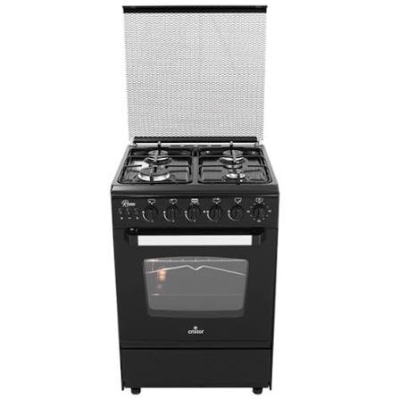 CUISINIERE CRISTOR ROSSA 60*60/4FX NOIR