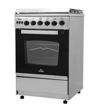 CUISINIERE CRISTOR ROSSA 4FX/T_P_SS/GRAY