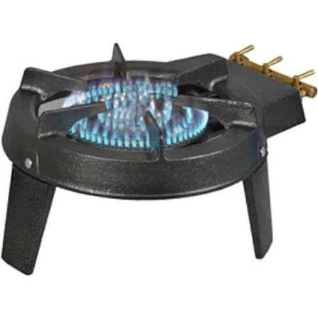 RECHAUD GAZ CRISTOR 3F QUADRIPATTE EN FONTE9,2KW TABONA