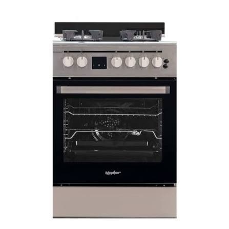 CUISINIERE CRISTOR GUSTO 4FX60*60 GRISE