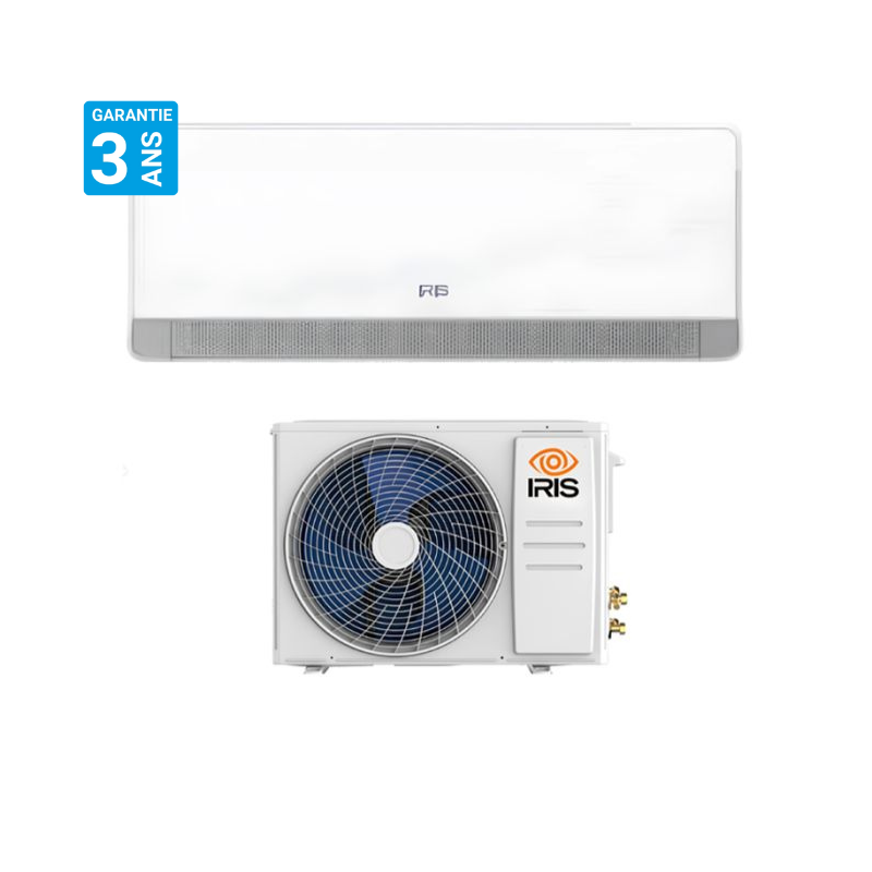 IRIS CLIMATISEUR AC 12KT3 INVERTERR410A AZAO+