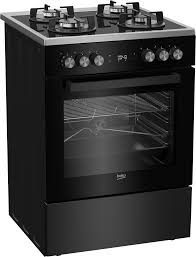 BEKO CUISINIERE 4 FEUX 60CM FSRT62310DBCS