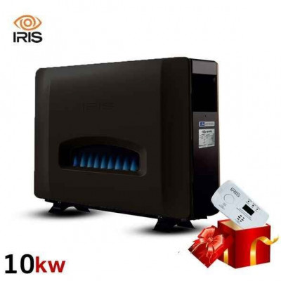 Iris Chauffage à Gaz 10KW Noir ICH-10G2NM