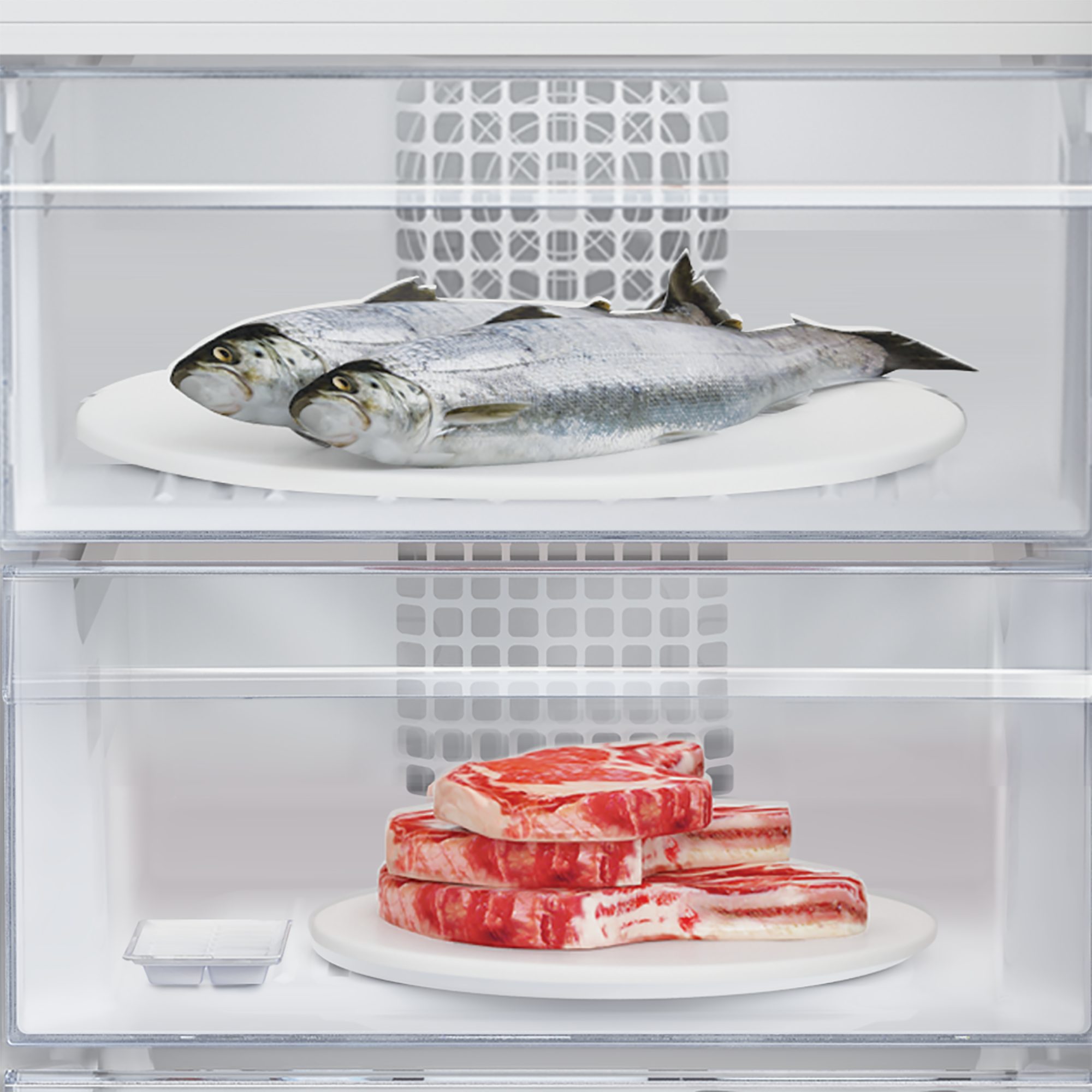 REFRIGERATEUR BEKO 450L SILVER - RCNE450SX